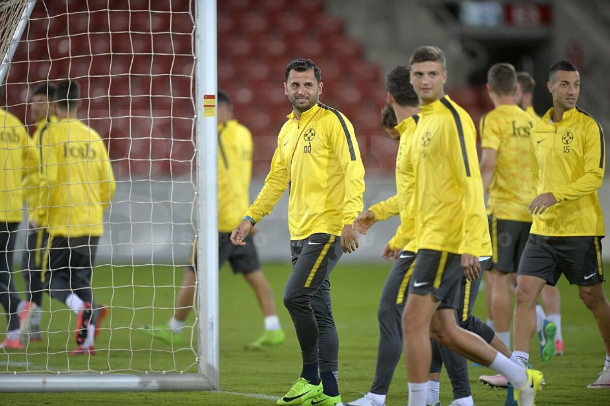 GALERIE FOTO+VIDEO Imagini de la antrenamentul roș-albaștrilor în Israel » Principala problemă a lui Dică, înaintea duelului cu Beer Sheva