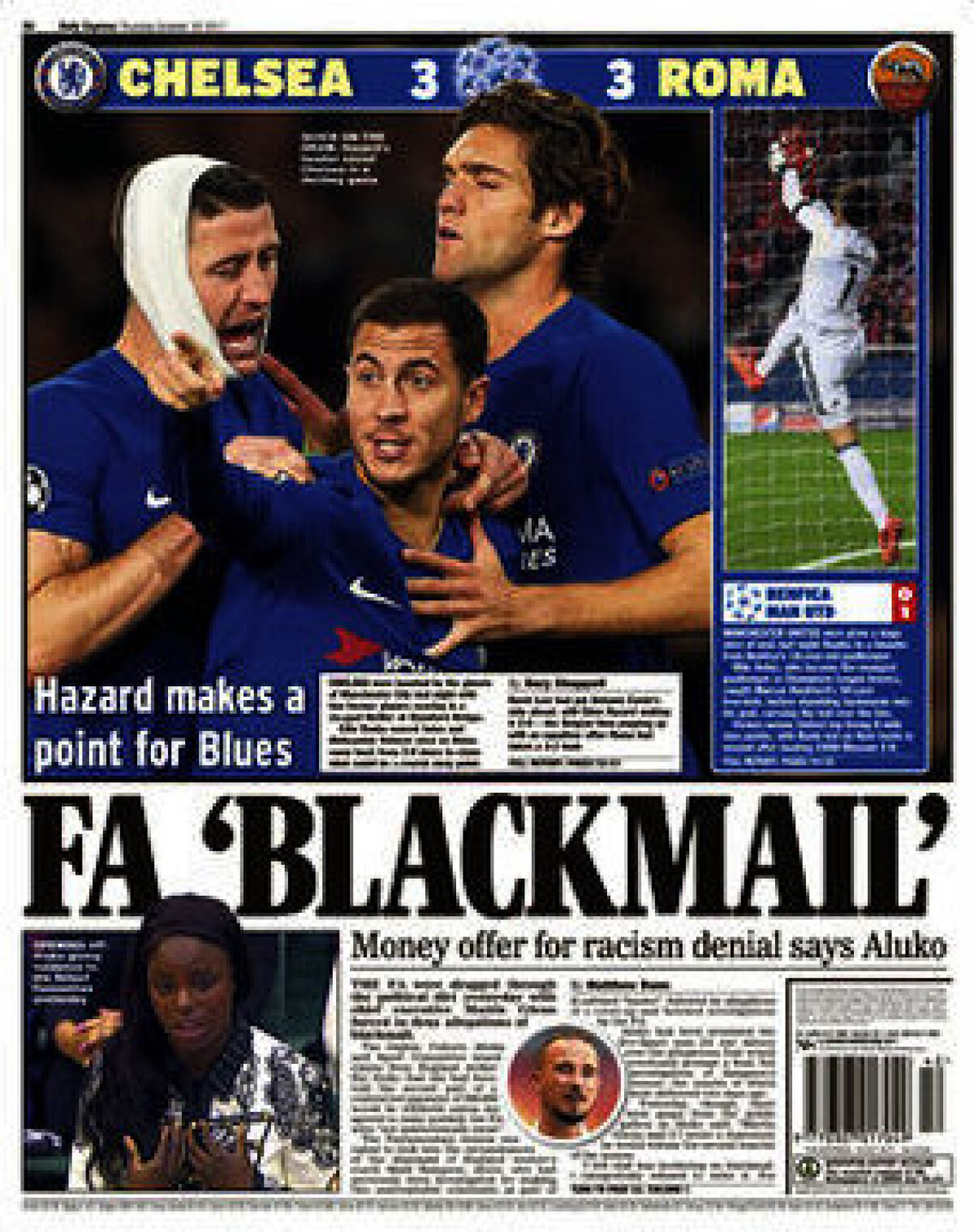 Ce scriu azi ziarele de sport din lume (19 octombrie 2017)