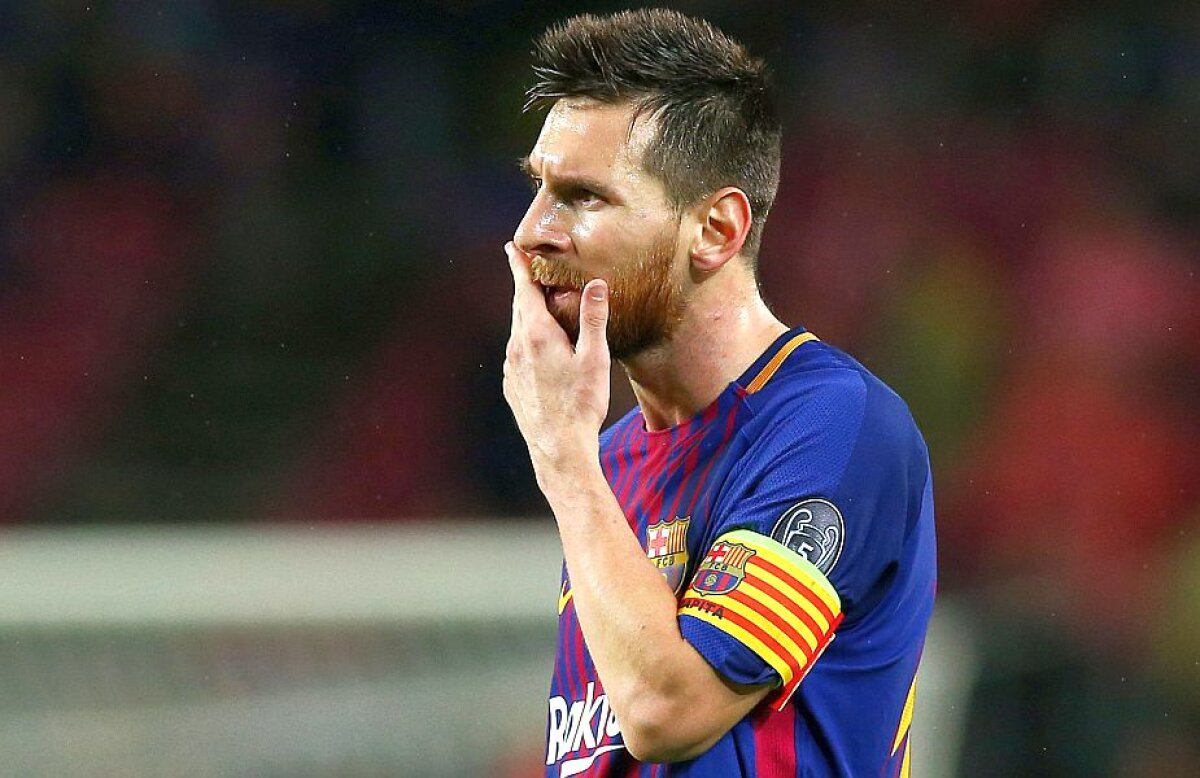 FOTO Gestul lui Messi care a "blocat" internetul: pastile din jambieră în timpul meciului cu Olympiakos! » Valverde: "Dacă îl fac să înscrie, poate continua să le ia"