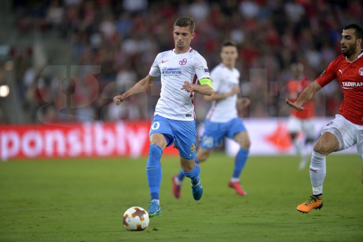 VIDEO+FOTO » Perfecți în Europa! FCSB câștigă cu Hapoel Beer Sheva, 2-1, și e cu un pas în primăvara europeană