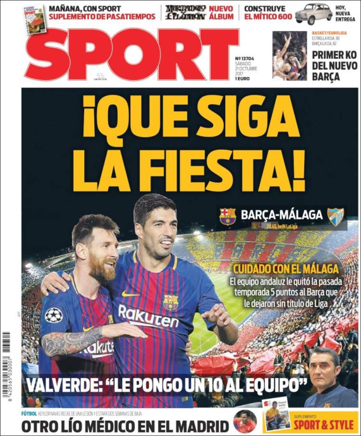 Ce scriu azi ziarele de sport din lume (21 octombrie 2017)