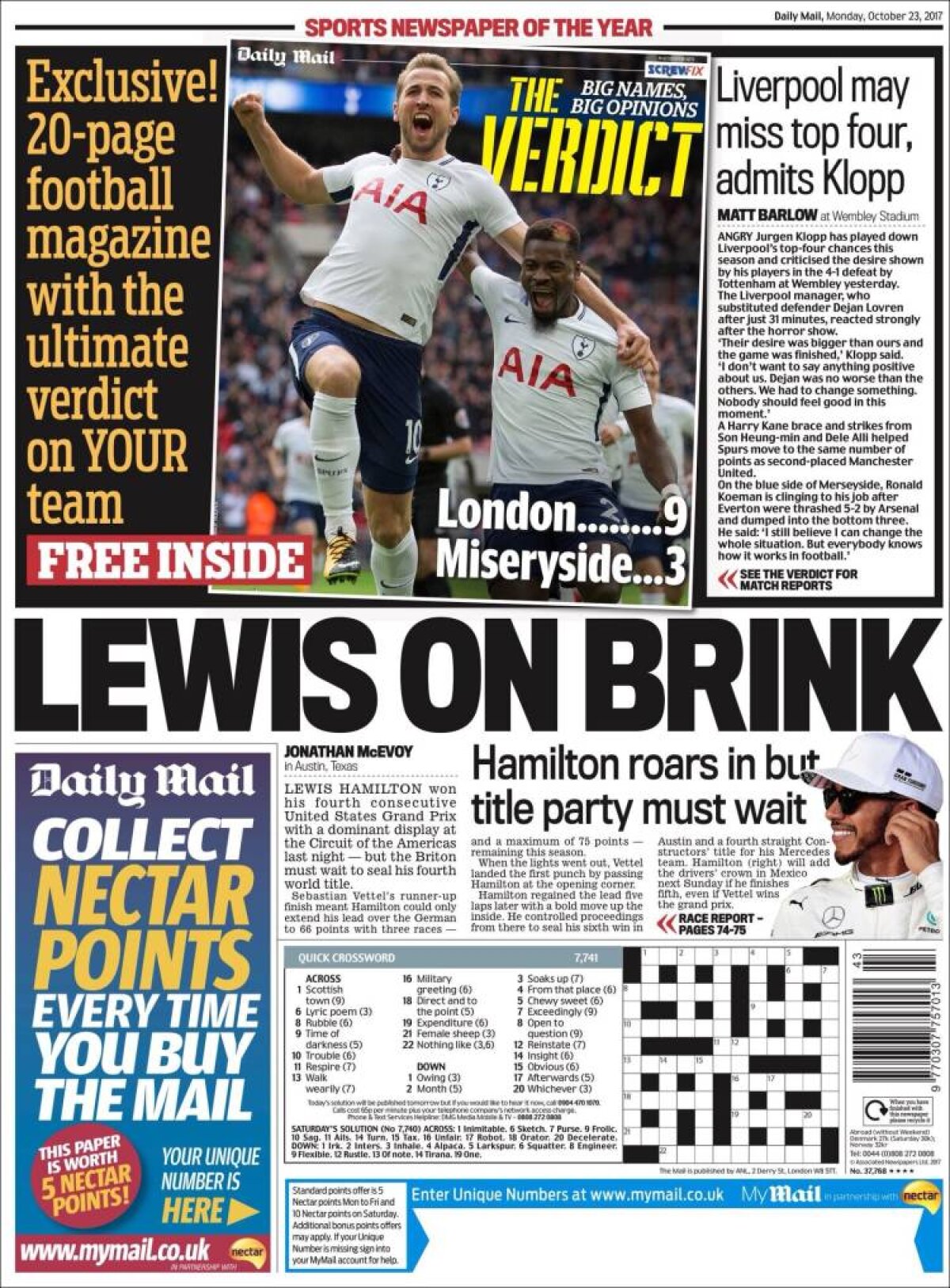 Ce scriu azi ziarele de sport din lume (23 octombrie 2017)