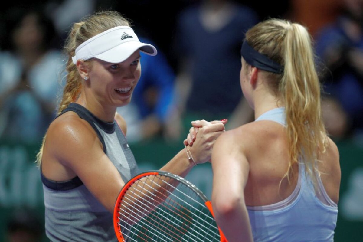 VIDEO Caroline Wozniacki o învinge clar pe Svitolina în al doilea meci din Grupa Roșie » Cum arată clasamentul 