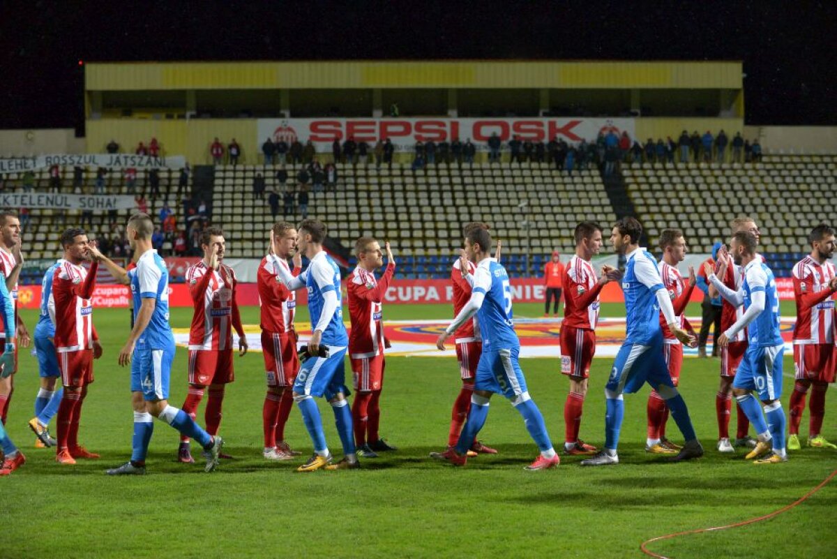 VIDEO+FOTO » CSU Craiova o elimină pe Sepsi în 16-imile Cupei României și pregătește jocul cu FCSB