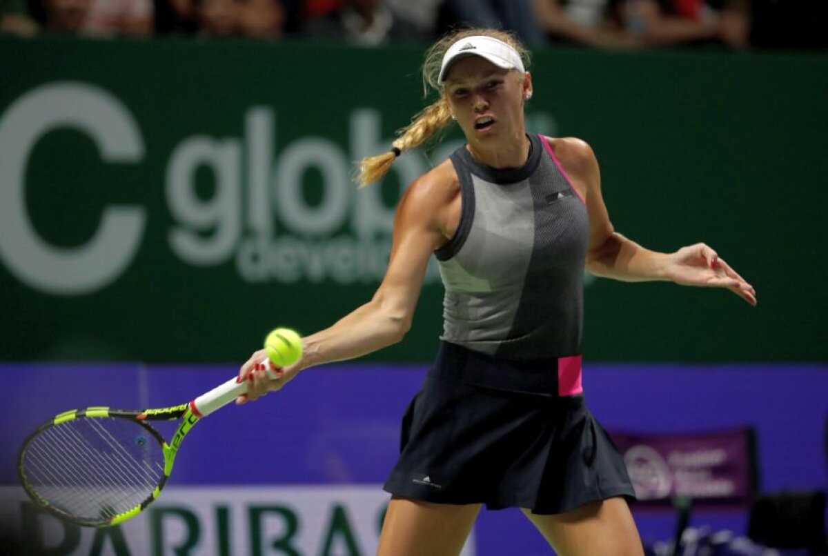 SIMONA HALEP - CAROLINE WOZNIACKI // VIDEO + FOTO Dezastru pentru jucătoarea noastră » A fost spulberată într-o oră, după ce a câștigat doar 2 game-uri