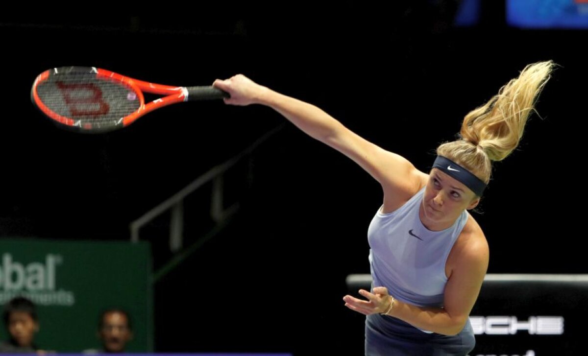 VIDEO + FOTO Caroline Garcia o învinge pe Elina Svitolina și dă peste cap calculele în grupa roșie! Cum o influențează rezultatul pe Simona Halep