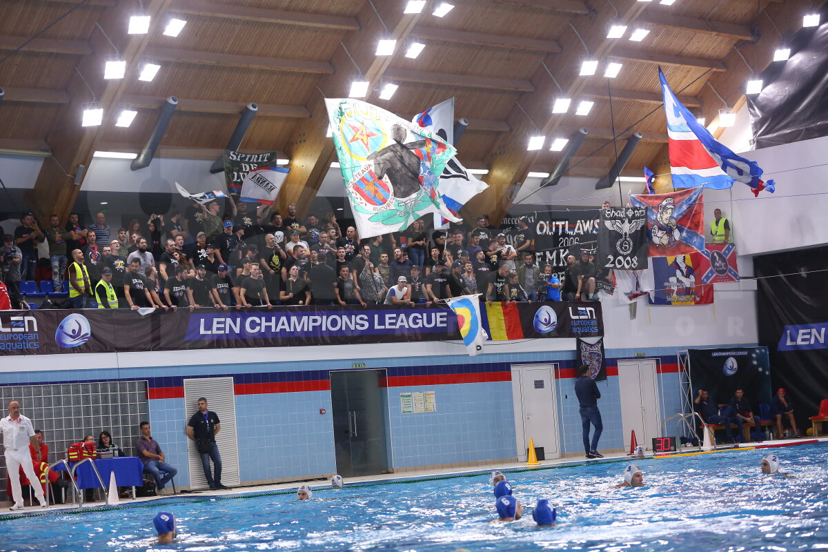 FOTO + VIDEO Înfrângere clară pentru Steaua în primul meci din Liga Campionilor la polo