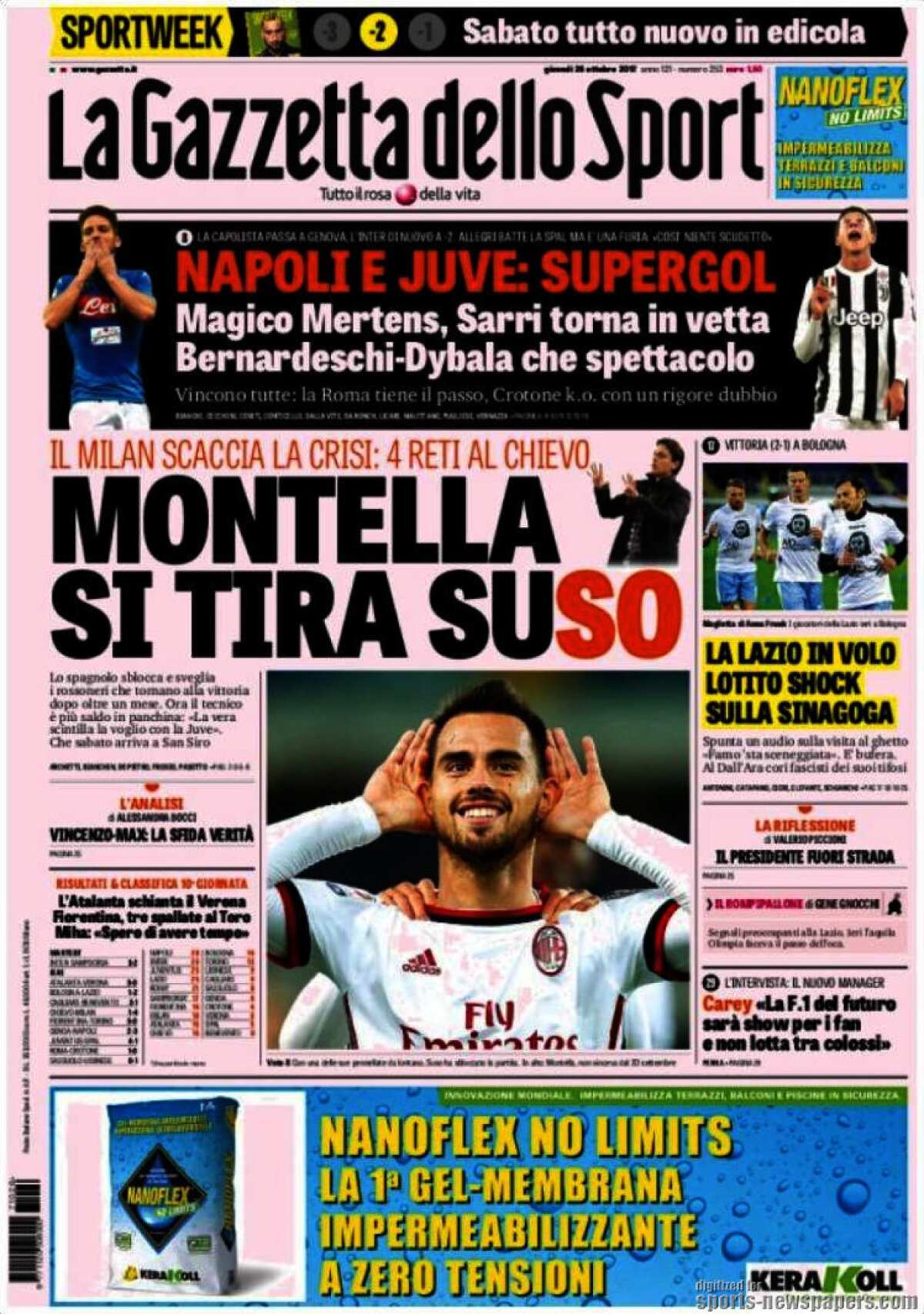 Ce scriu azi ziarele de sport din lume (26 octombrie 2017)