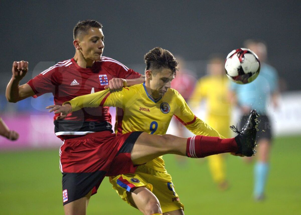 GALERIE FOTO Nu mai există "naționale" mici? :) Am făcut 0-0 cu Luxemburg! "Naționala" U17 poate rata calificarea la turneul de elită