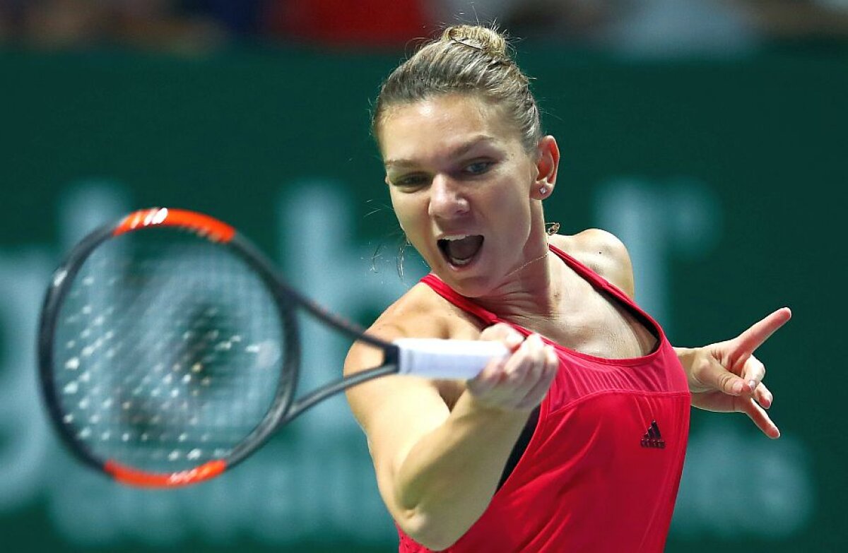 SIMONA HALEP - ELINA SVITOLINA //  FOTO+VIDEO » Adio, 2017 » Doborâtă de presiune, Simona Halep este OUT de la Turneul Campioanelor