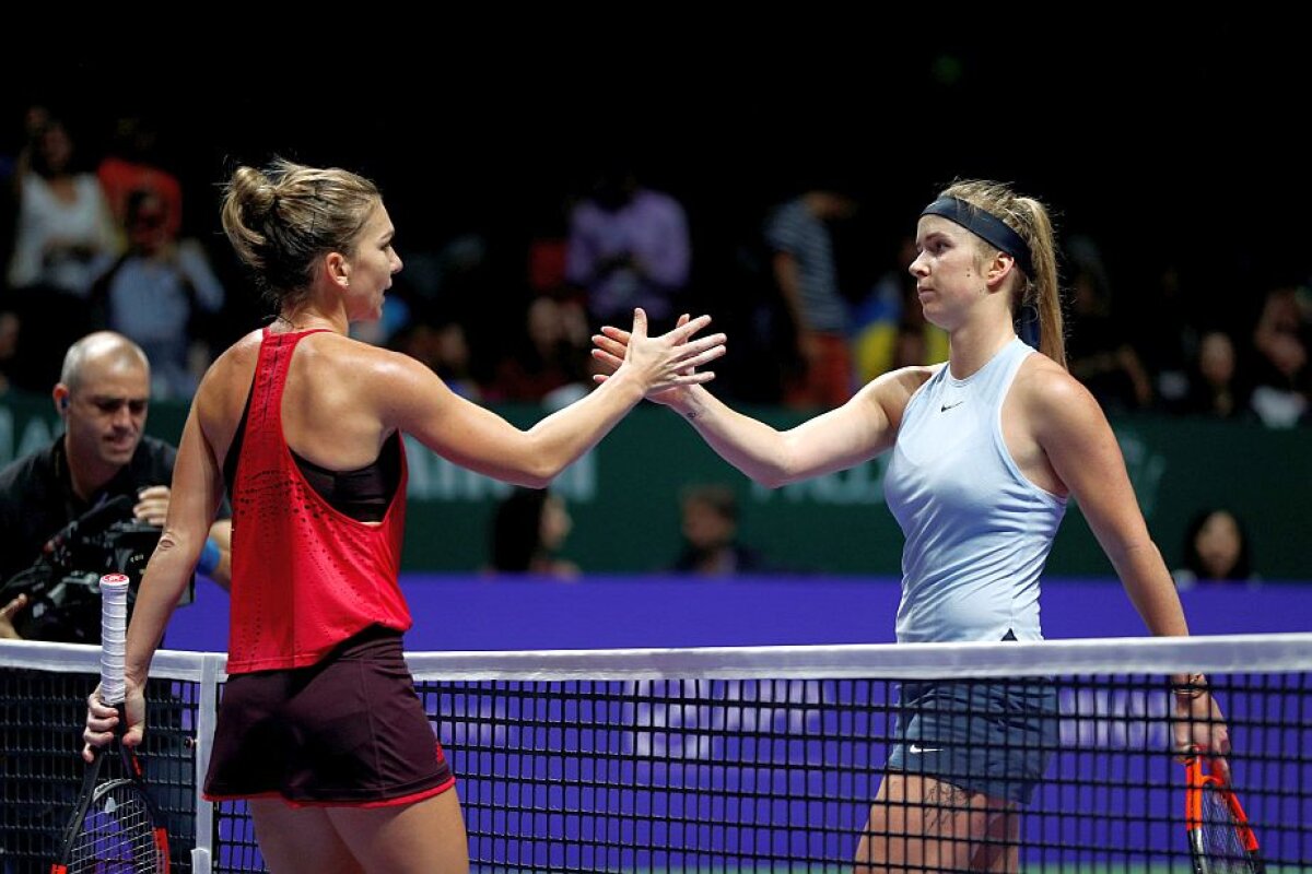 SIMONA HALEP - ELINA SVITOLINA //  FOTO+VIDEO » Adio, 2017 » Doborâtă de presiune, Simona Halep este OUT de la Turneul Campioanelor