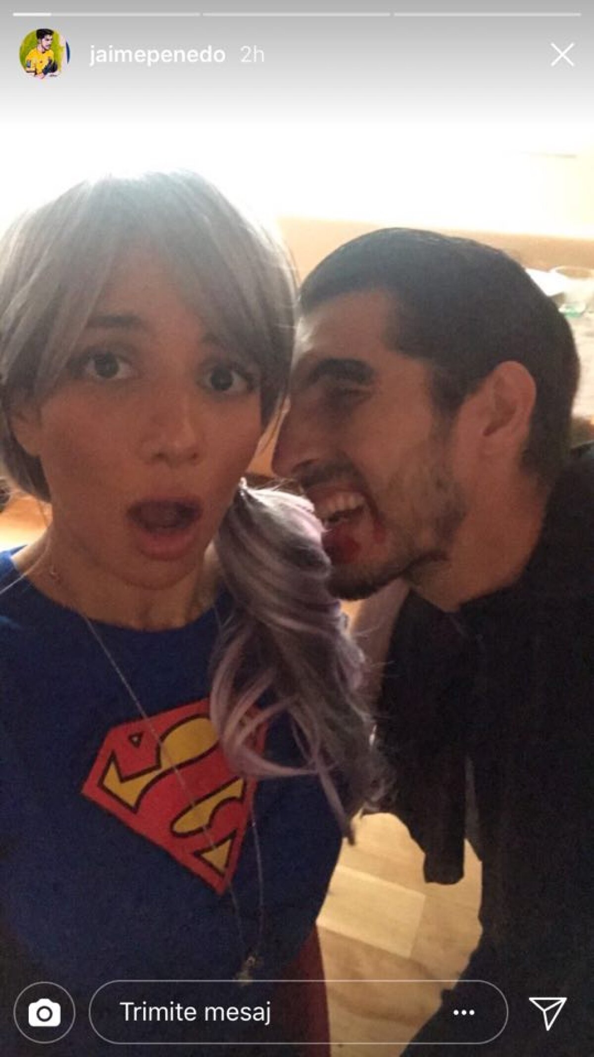 FOTO Penedo e gata de Halloween! S-a costumat într-un personaj care face parte din folclorul românesc 