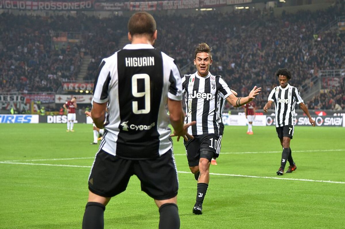 VIDEO+FOTO Juventus, victorie clară cu AC Milan! Torinezii egalează la puncte liderul Napoli