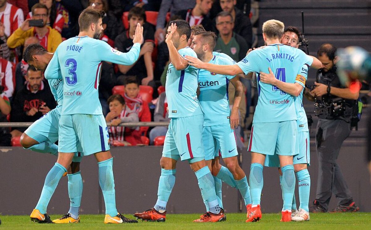 VIDEO+FOTO Barcelona o învinge pe Bilbao, 2-0, și se duce la 8 puncte de rivalele din Madrid