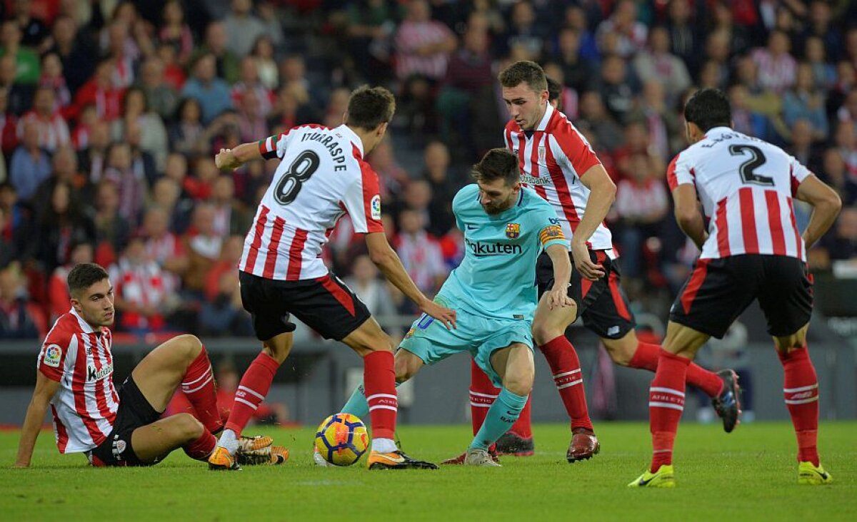 VIDEO+FOTO Barcelona o învinge pe Bilbao, 2-0, și se duce la 8 puncte de rivalele din Madrid