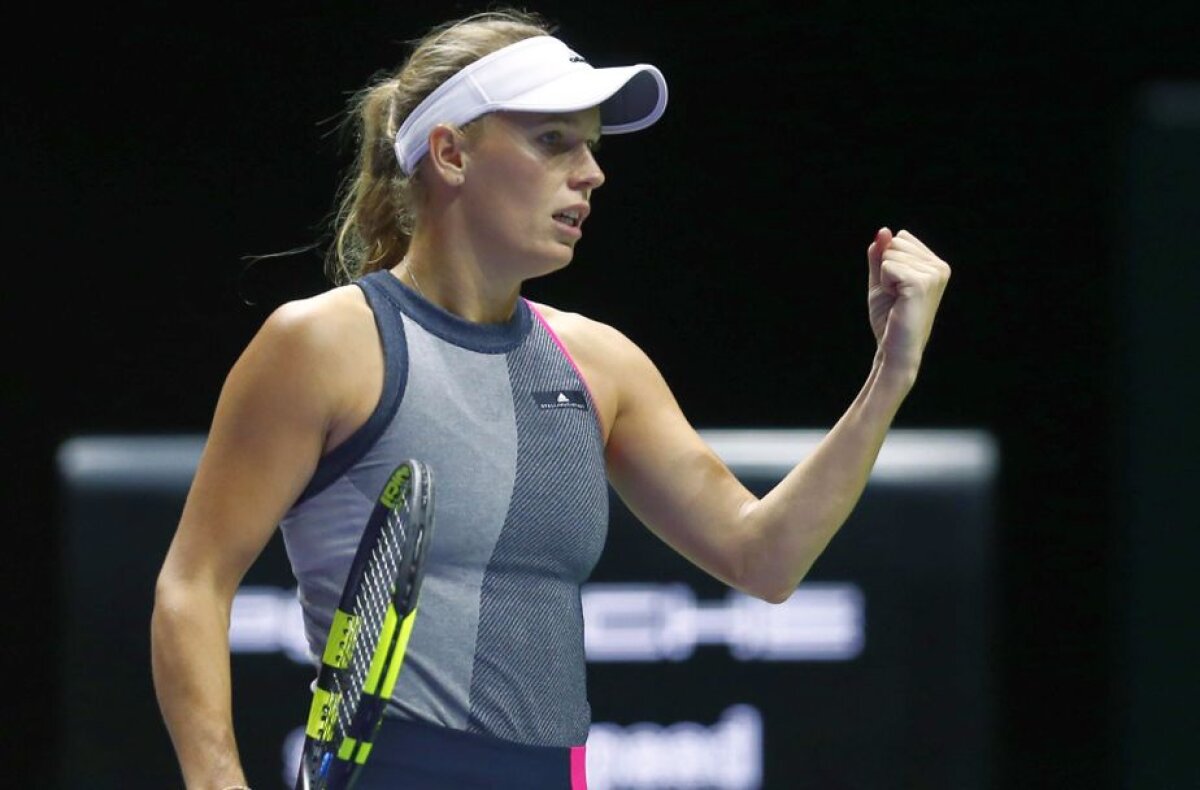 FOTO + VIDEO » Caroline Wozniacki a câștigat Turneul Campioanelor 2017 » Campioana campioanelor! Meci superb în finala Wozniacki - Williams