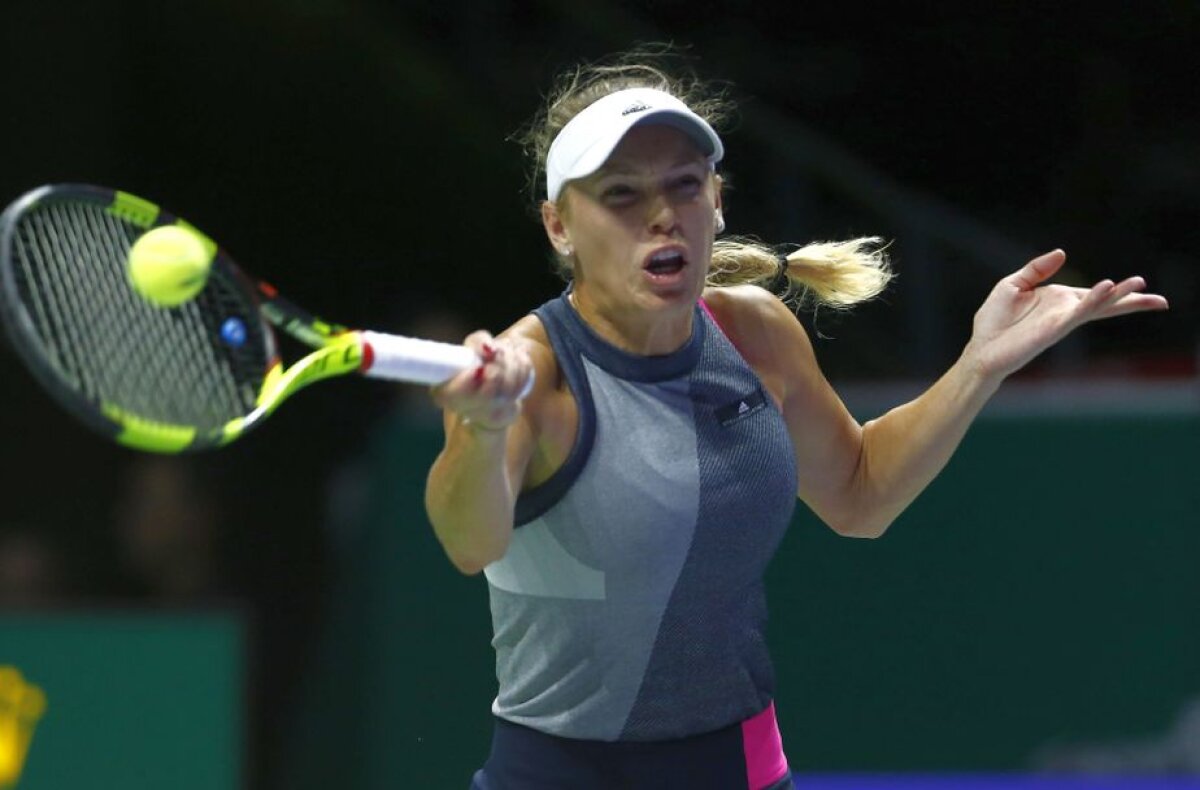 FOTO + VIDEO » Caroline Wozniacki a câștigat Turneul Campioanelor 2017 » Campioana campioanelor! Meci superb în finala Wozniacki - Williams