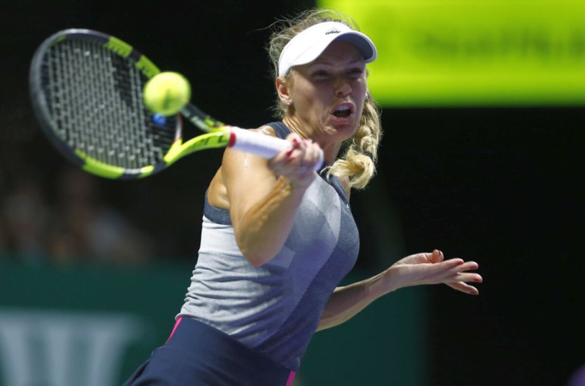 FOTO + VIDEO » Caroline Wozniacki a câștigat Turneul Campioanelor 2017 » Campioana campioanelor! Meci superb în finala Wozniacki - Williams