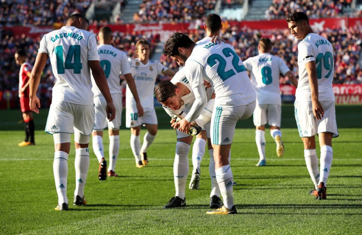 FOTO + VIDEO Șoc în Spania! Girona întoarce soarta meciului cu Real Madrid, iar echipa lui Zidane e la 8 puncte de Barca