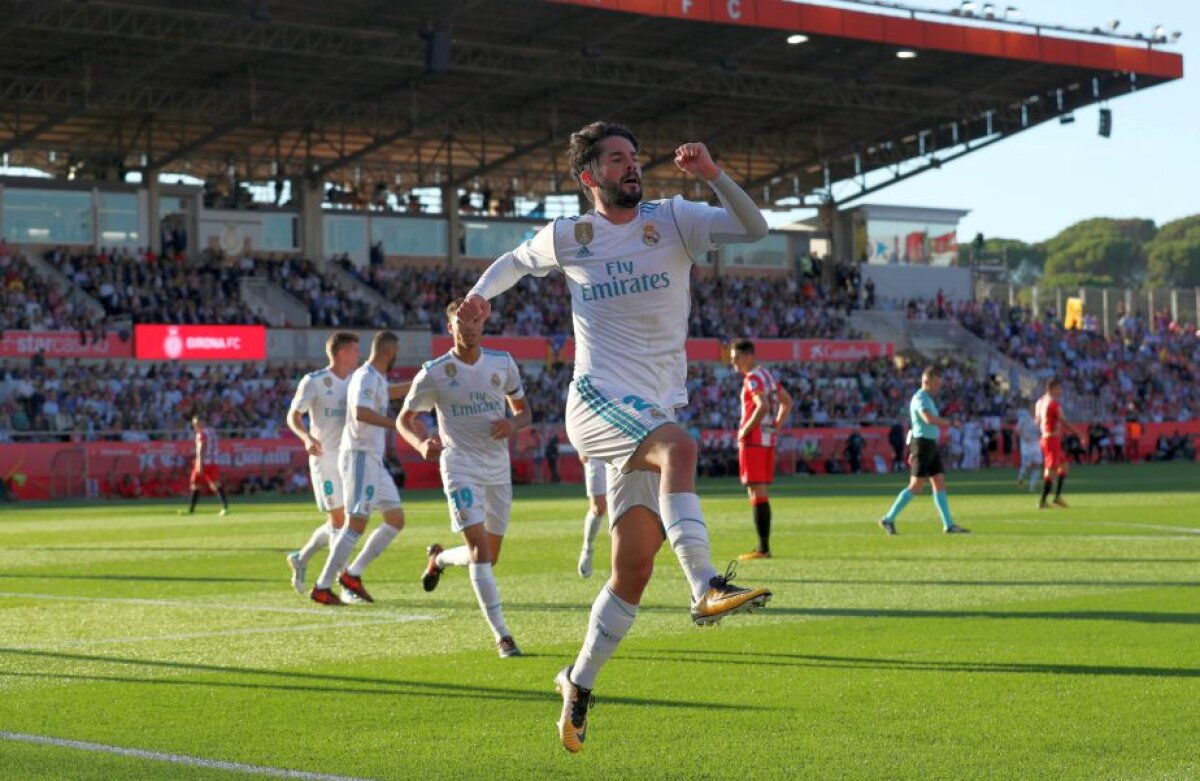 FOTO + VIDEO Șoc în Spania! Girona întoarce soarta meciului cu Real Madrid, iar echipa lui Zidane e la 8 puncte de Barca