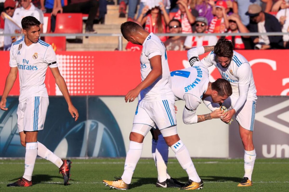 FOTO + VIDEO Șoc în Spania! Girona întoarce soarta meciului cu Real Madrid, iar echipa lui Zidane e la 8 puncte de Barca