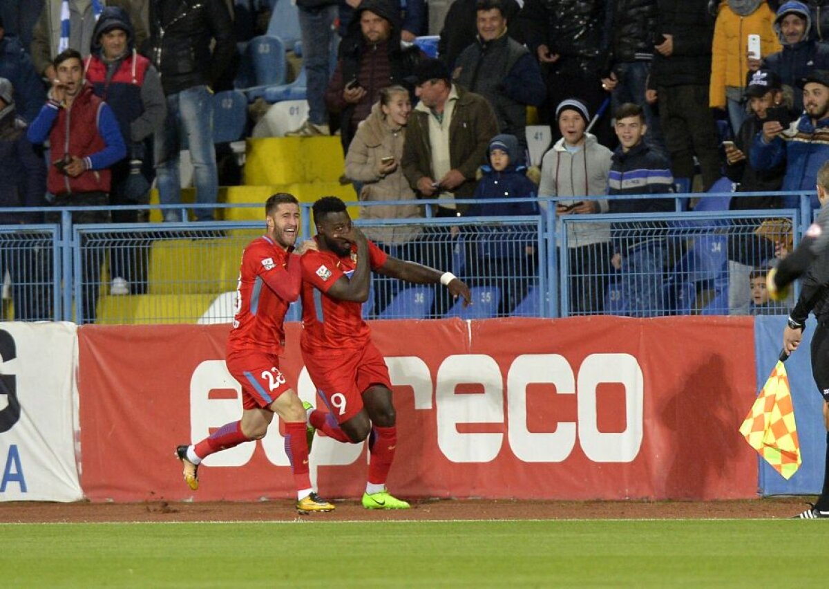 VIDEO+FOTO » FCSB se impune spectaculos cu CSU Craiova, 5-2, și devine lider în Liga 1!