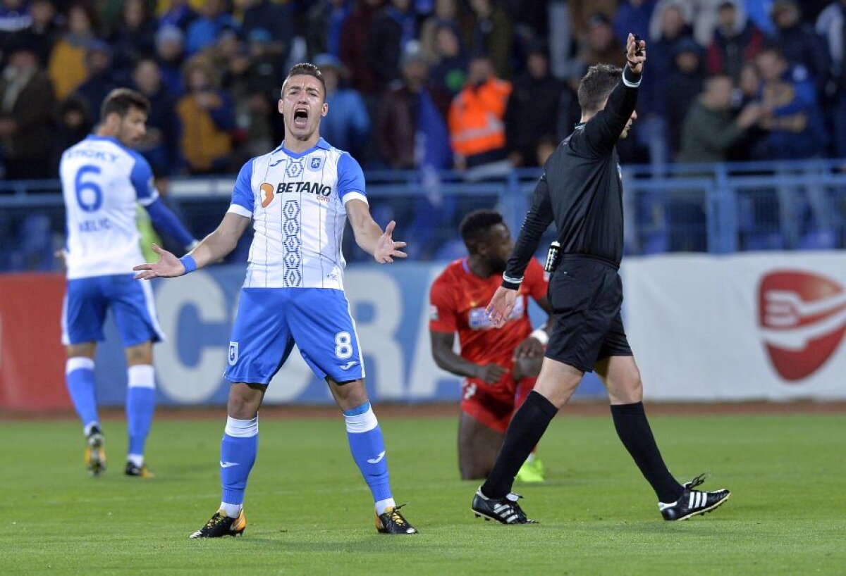 VIDEO+FOTO » FCSB se impune spectaculos cu CSU Craiova, 5-2, și devine lider în Liga 1!