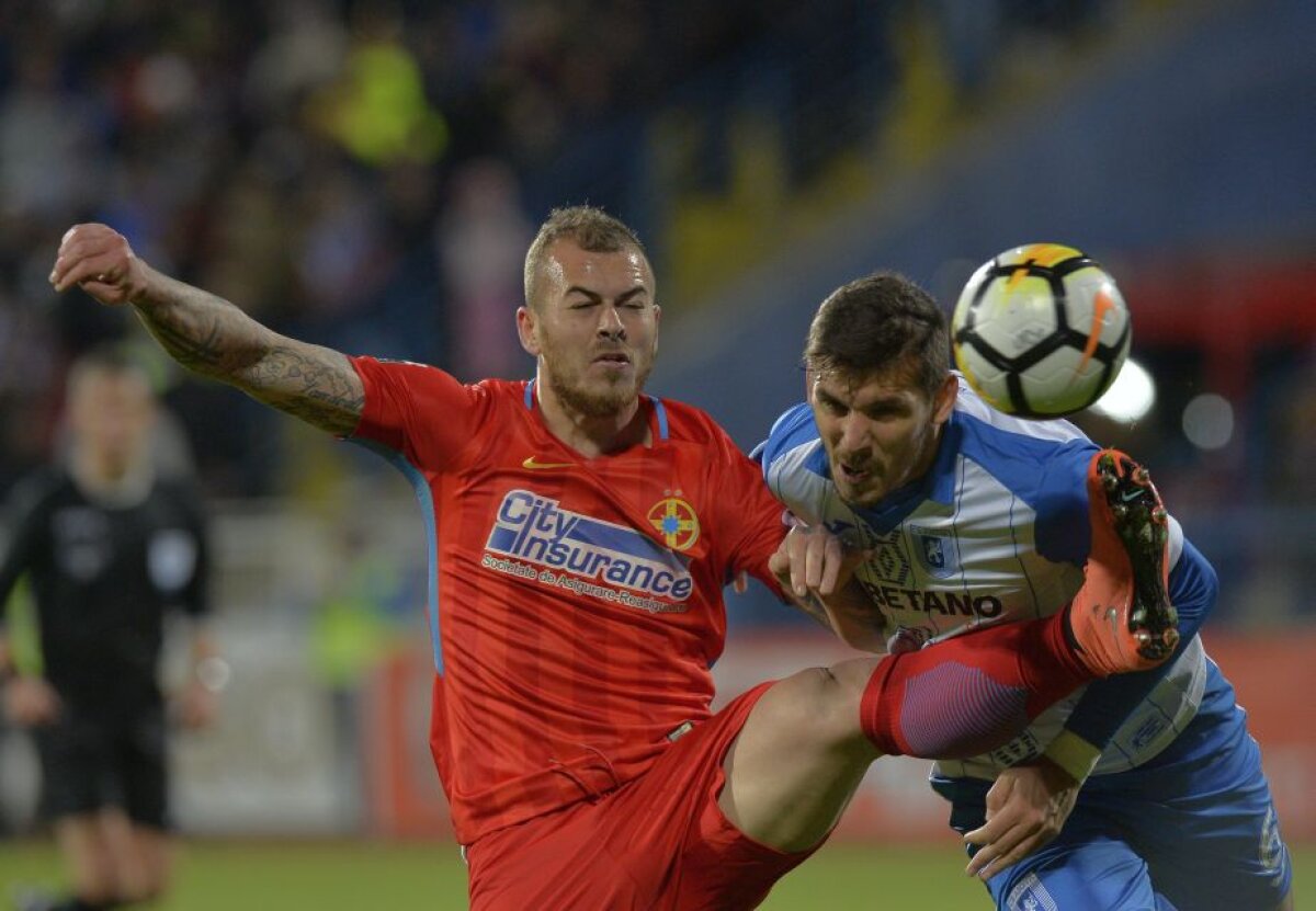 VIDEO+FOTO » FCSB se impune spectaculos cu CSU Craiova, 5-2, și devine lider în Liga 1!