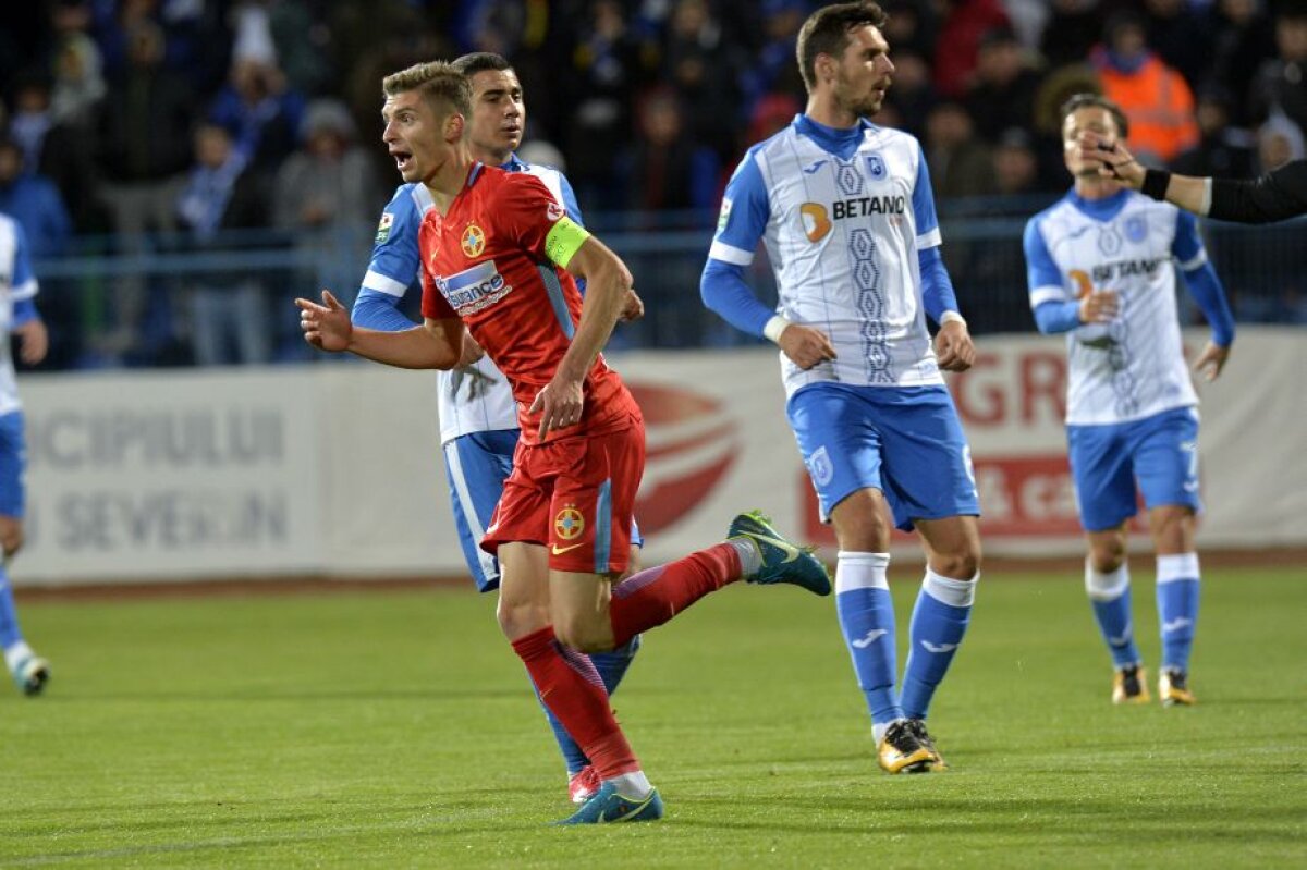 VIDEO+FOTO » FCSB se impune spectaculos cu CSU Craiova, 5-2, și devine lider în Liga 1!