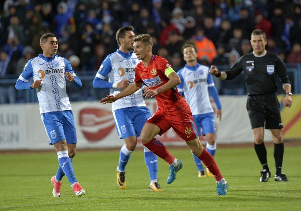 VIDEO+FOTO » FCSB se impune spectaculos cu CSU Craiova, 5-2, și devine lider în Liga 1!