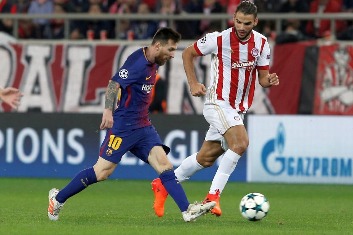 FOTO + VIDEO Surprize uriaşe în Liga Campionilor: Barcelona s-a împiedicat pe terenul lui Olympiakos, Chelsea a fost zdrobită de Roma » PSG, prima echipă calificată în optimi