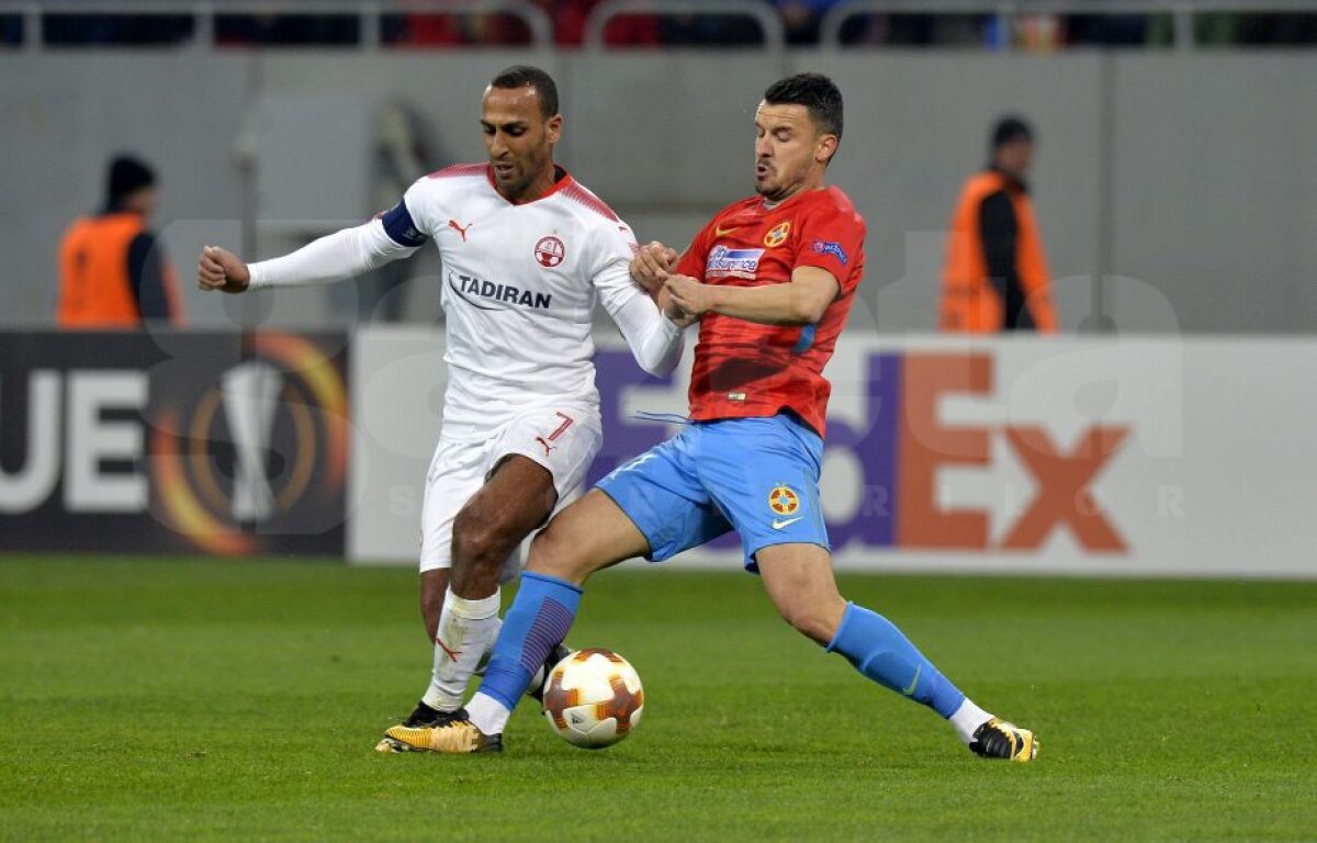 VIDEO + FOTO » FCSB, vestitoarea primăverii! Echipa roș-albastră a terminat la egalitate, 1-1 cu Beer Sheva și s-a calificat în 16-imile Europa League