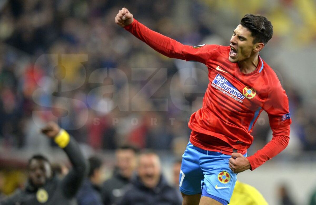 VIDEO + FOTO » FCSB, vestitoarea primăverii! Echipa roș-albastră a terminat la egalitate, 1-1 cu Beer Sheva și s-a calificat în 16-imile Europa League