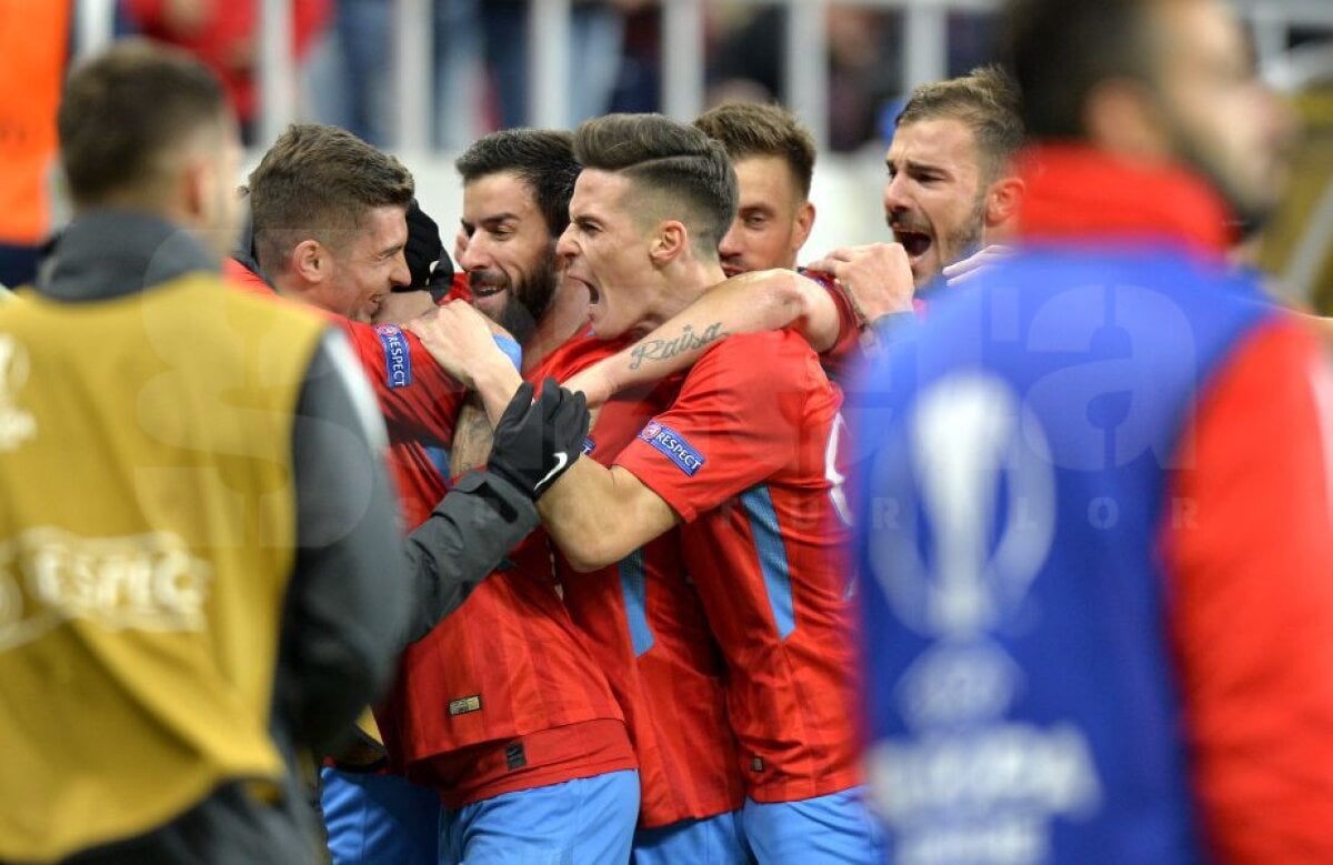 VIDEO + FOTO » FCSB, vestitoarea primăverii! Echipa roș-albastră a terminat la egalitate, 1-1 cu Beer Sheva și s-a calificat în 16-imile Europa League