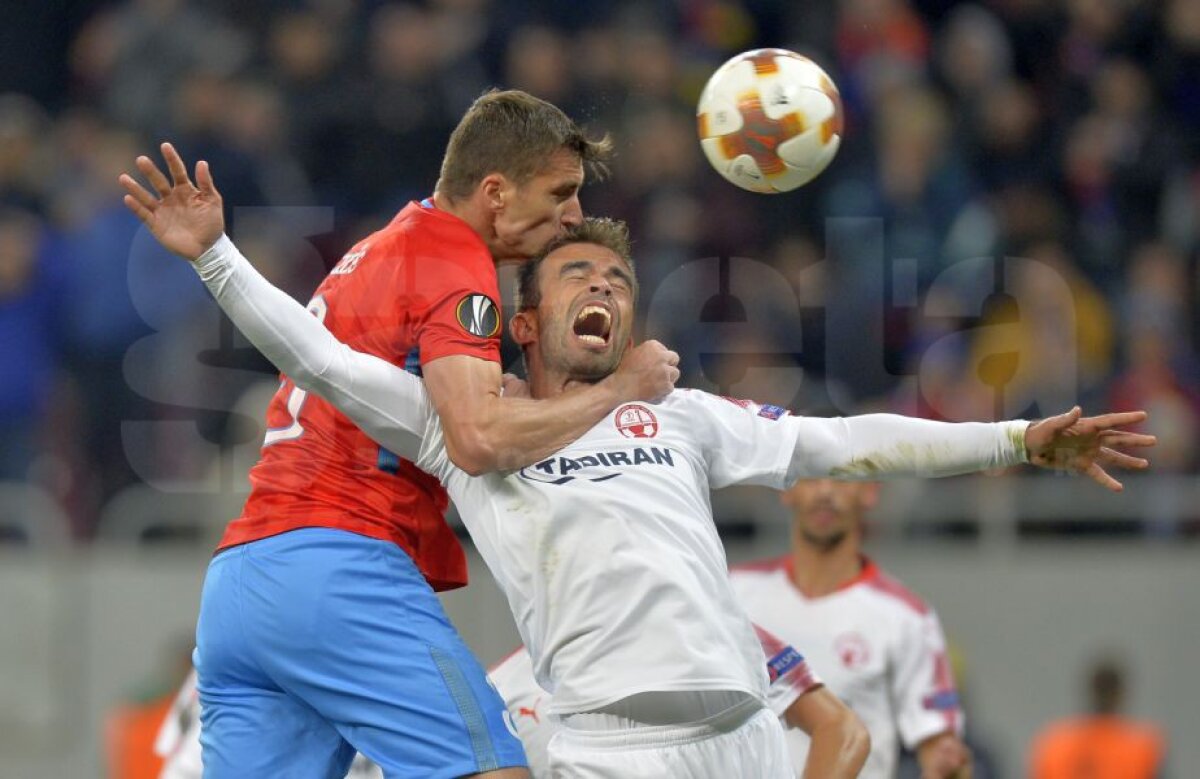 VIDEO + FOTO » FCSB, vestitoarea primăverii! Echipa roș-albastră a terminat la egalitate, 1-1 cu Beer Sheva și s-a calificat în 16-imile Europa League