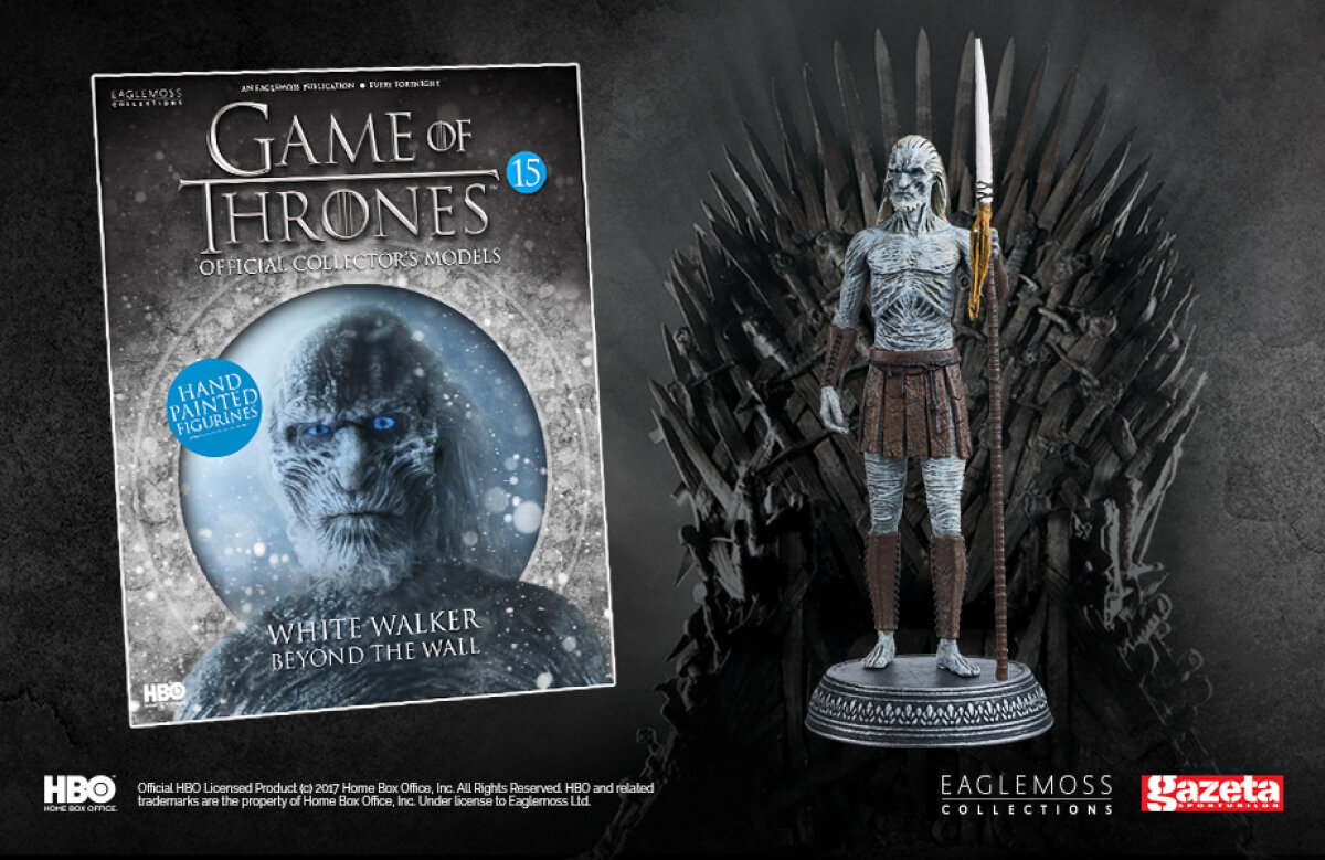 White Walker - noua figurină originală în colecția Game of Thrones!