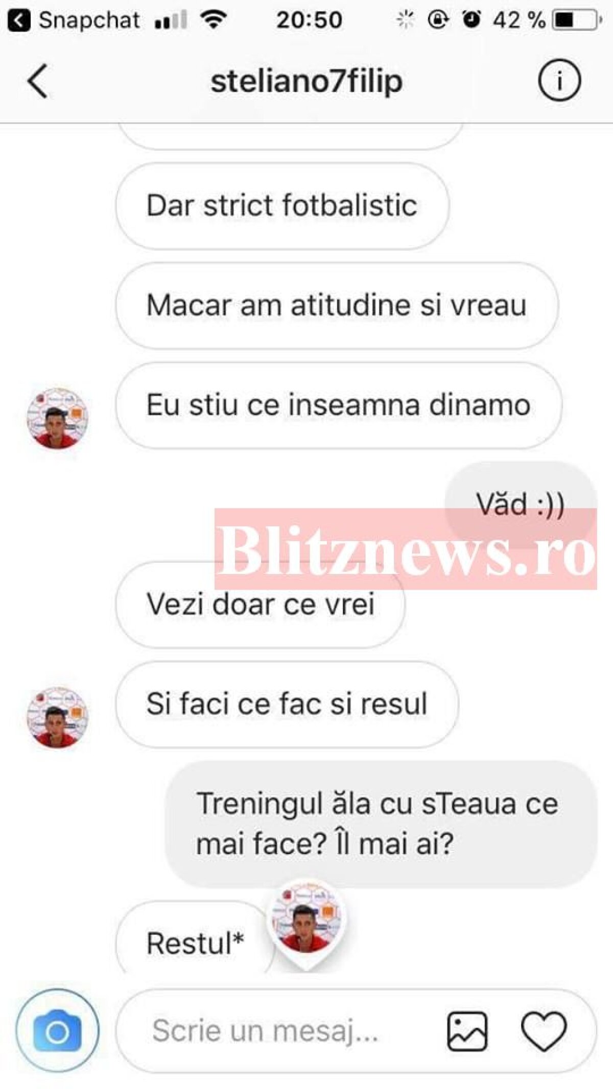 GALERIE FOTO Şocant! Filip nu se dezminte » Remarci misogine pe facebook: "Mă amuză că îşi dă cu părerea o fată despre fotbal" + Jigniri la adresa fanilor: "Mă înjură doi-trei beţivi de la Sud"