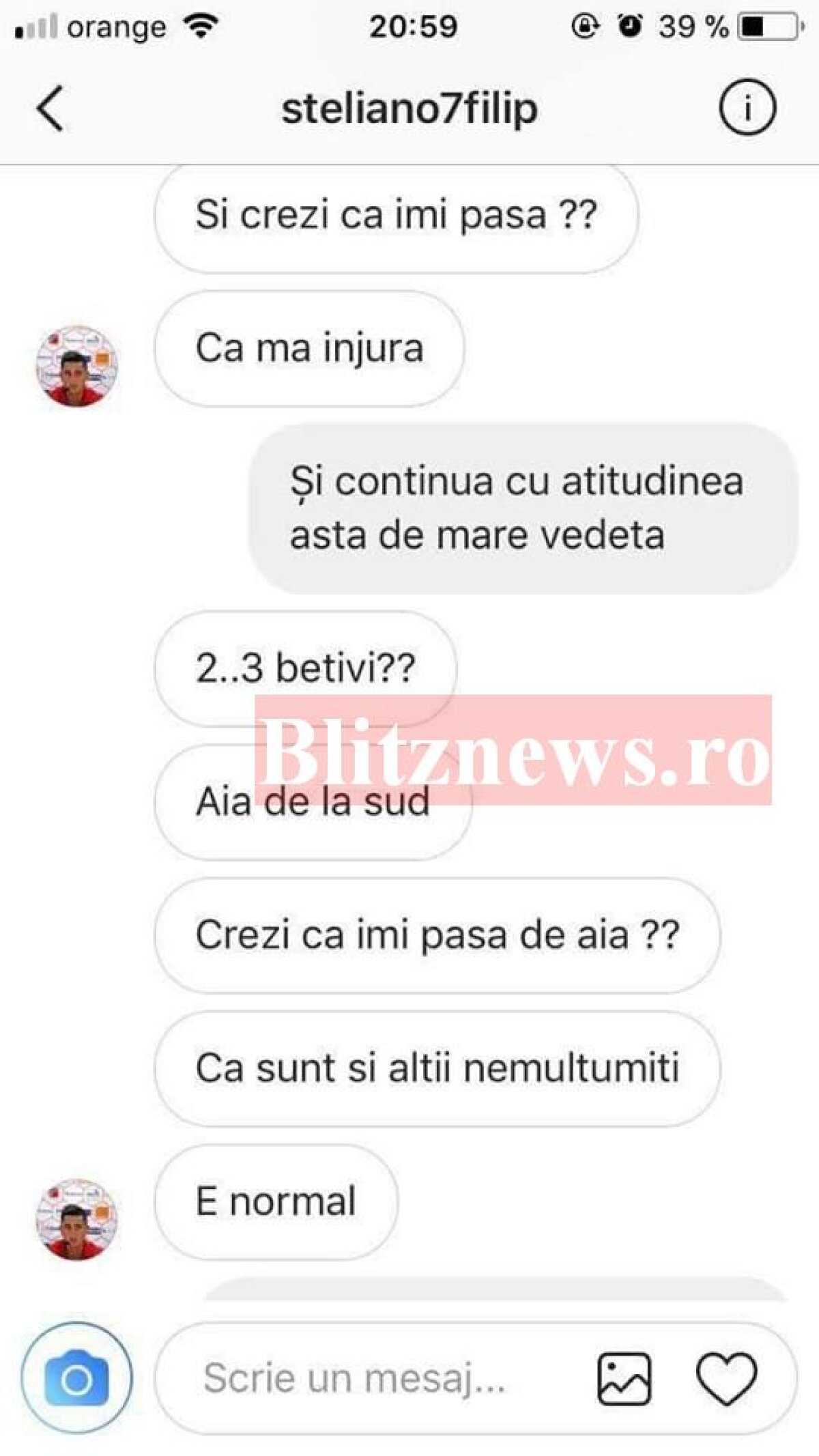 GALERIE FOTO Şocant! Filip nu se dezminte » Remarci misogine pe facebook: "Mă amuză că îşi dă cu părerea o fată despre fotbal" + Jigniri la adresa fanilor: "Mă înjură doi-trei beţivi de la Sud"