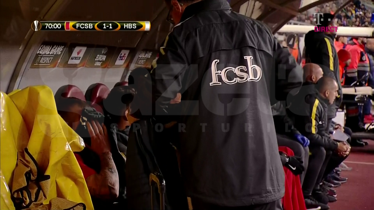 FCSB - HAPOEL BEER SHEVA // VIDEO + FOTO Moment IMPRESIONANT pe Arena Națională! Schimbat și huiduit de fani, Alibec a început să plângă pe bancă