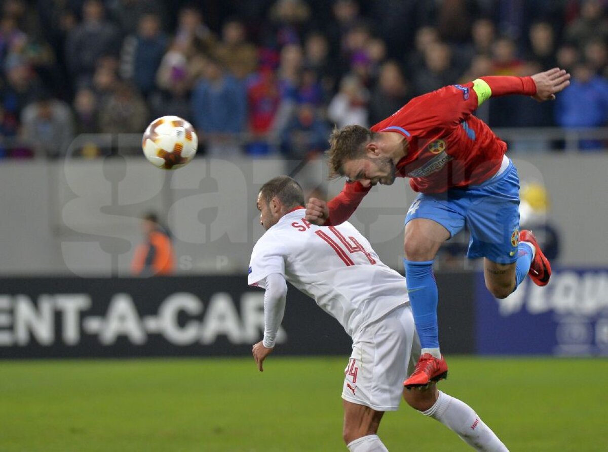 VIDEO + FOTO » FCSB, vestitoarea primăverii! Echipa roș-albastră a terminat la egalitate, 1-1 cu Beer Sheva și s-a calificat în 16-imile Europa League