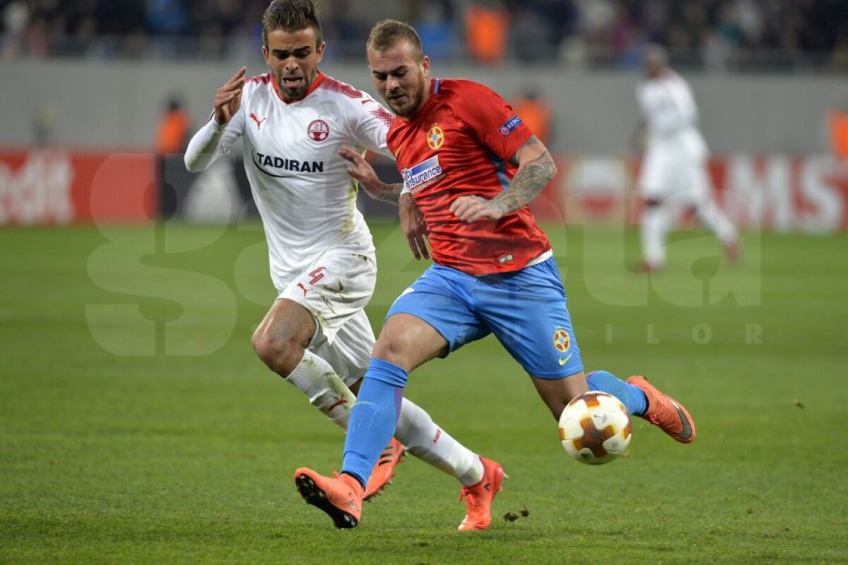 VIDEO + FOTO » FCSB, vestitoarea primăverii! Echipa roș-albastră a terminat la egalitate, 1-1 cu Beer Sheva și s-a calificat în 16-imile Europa League