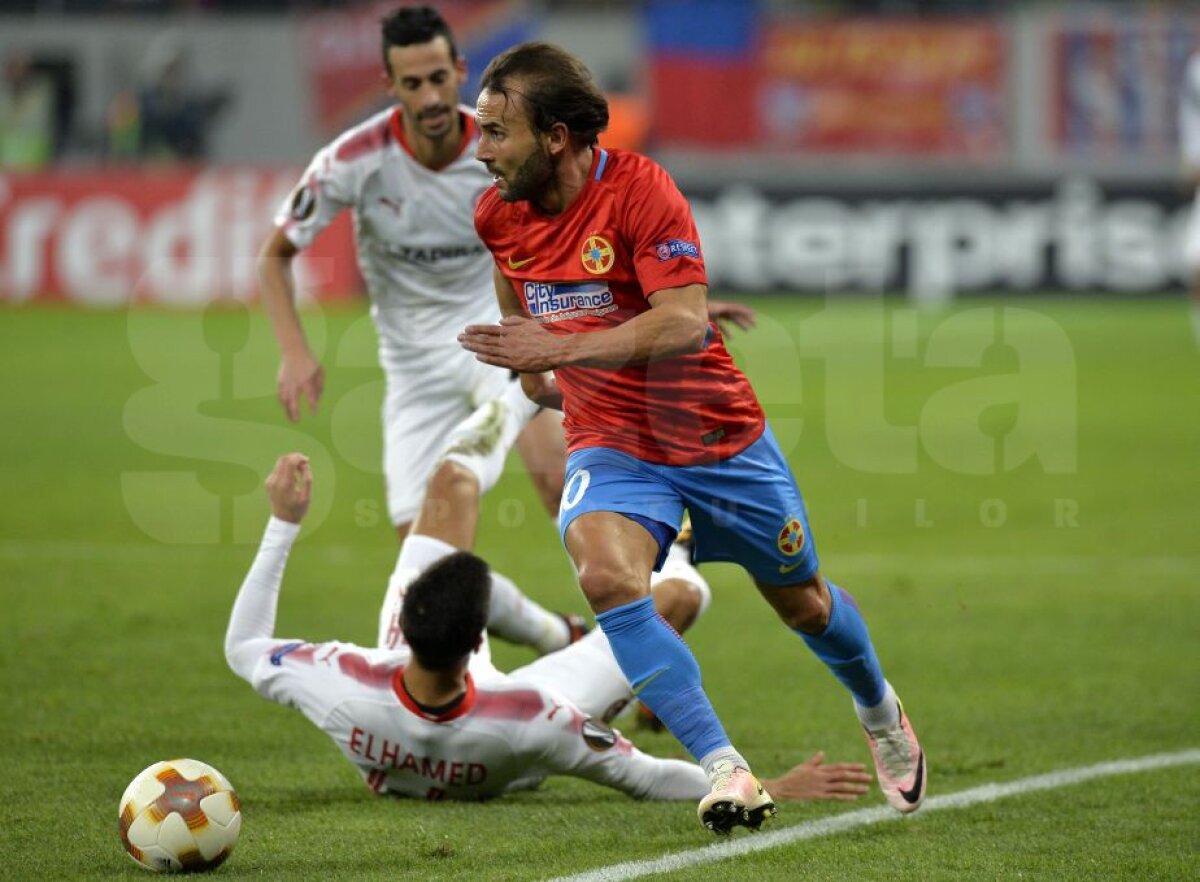 VIDEO + FOTO » FCSB, vestitoarea primăverii! Echipa roș-albastră a terminat la egalitate, 1-1 cu Beer Sheva și s-a calificat în 16-imile Europa League