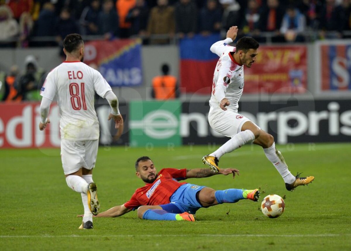 VIDEO + FOTO » FCSB, vestitoarea primăverii! Echipa roș-albastră a terminat la egalitate, 1-1 cu Beer Sheva și s-a calificat în 16-imile Europa League