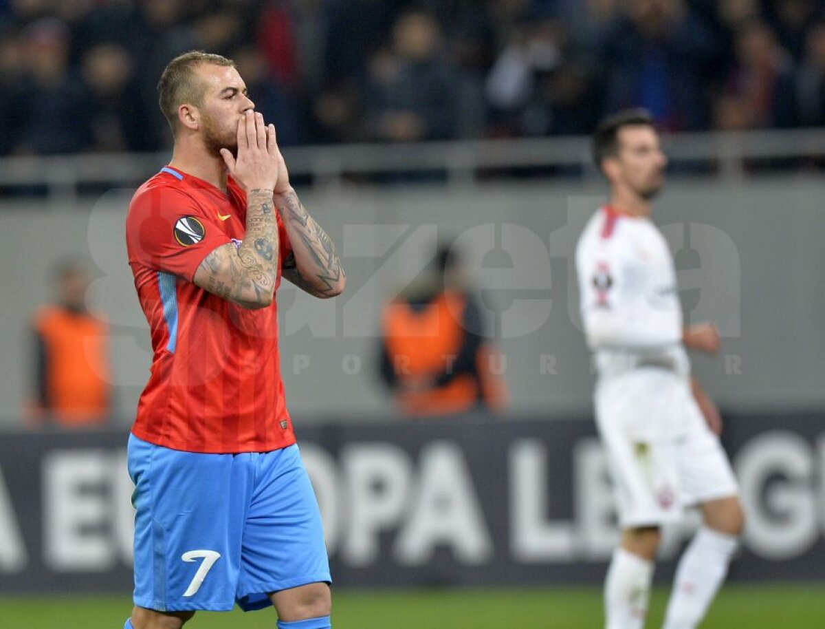 VIDEO + FOTO » FCSB, vestitoarea primăverii! Echipa roș-albastră a terminat la egalitate, 1-1 cu Beer Sheva și s-a calificat în 16-imile Europa League