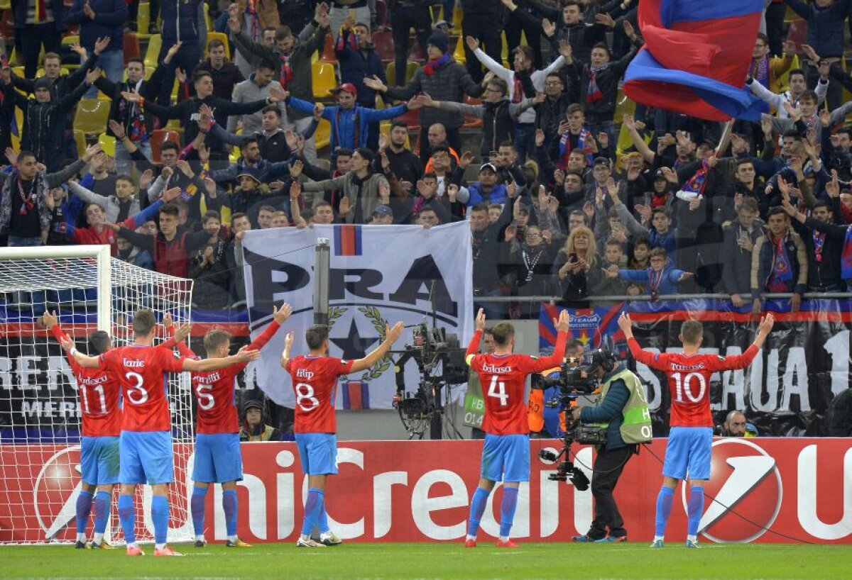 VIDEO + FOTO » FCSB, vestitoarea primăverii! Echipa roș-albastră a terminat la egalitate, 1-1 cu Beer Sheva și s-a calificat în 16-imile Europa League