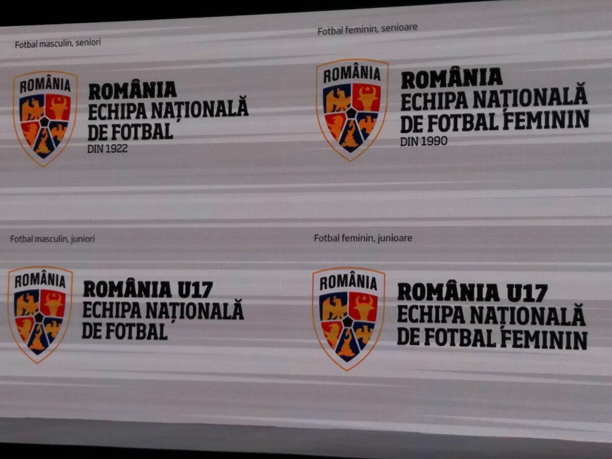 GALERIE FOTO + VIDEO » FRF a lansat noul logo al echipei naționale! Cum va arăta echipamentul propus de sponsorul tehnic 