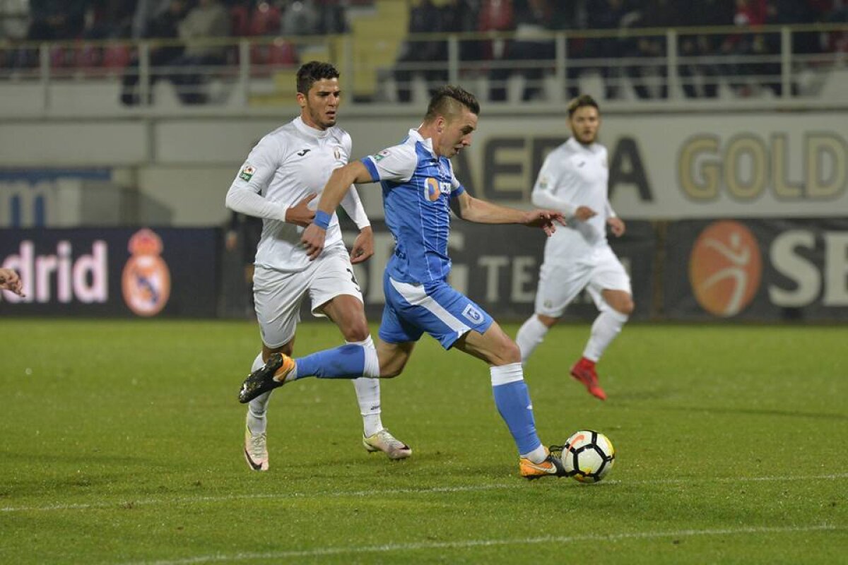VIDEO+FOTO » Astra câștigă un punct nesperat în 10 oameni cu CSU Craiova, scor 2-2
