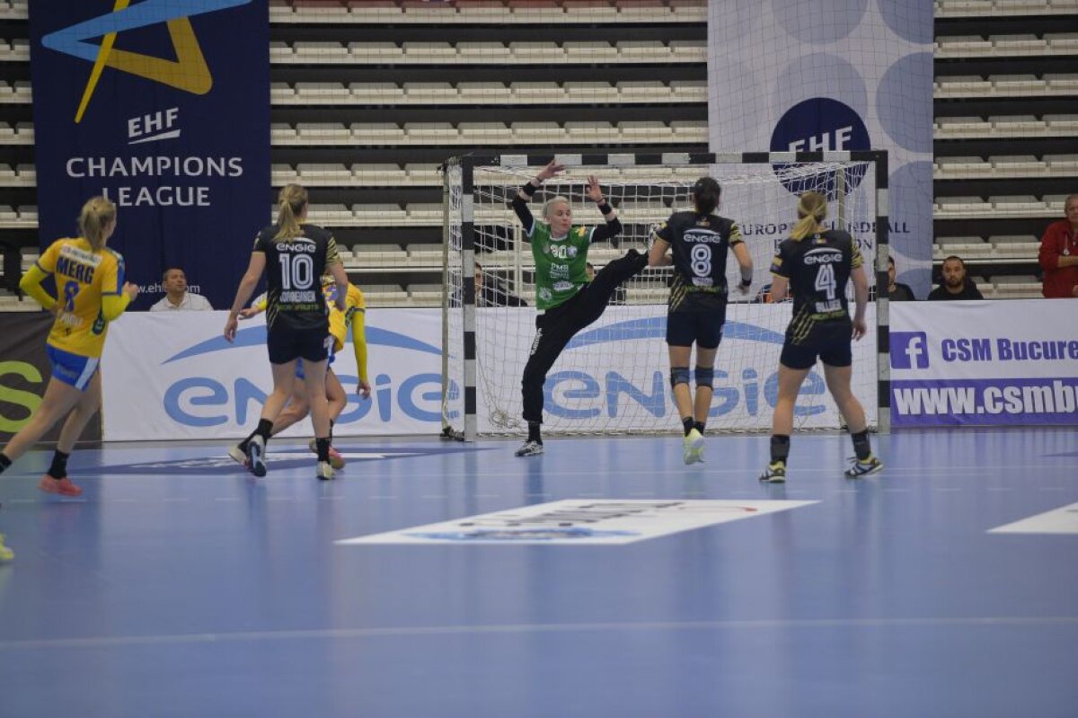 VIDEO + FOTO CSM București și-a zdrobit adversara și e matematic în faza următoare a Ligii Campionilor. Primele reacții