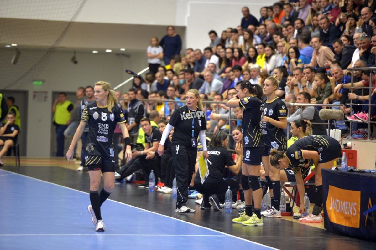 VIDEO + FOTO CSM București și-a zdrobit adversara și e matematic în faza următoare a Ligii Campionilor. Primele reacții