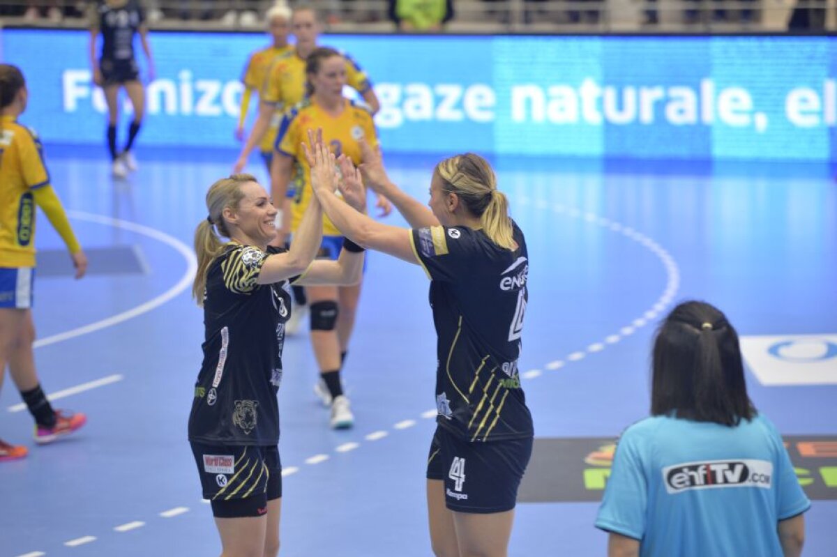 VIDEO + FOTO CSM București și-a zdrobit adversara și e matematic în faza următoare a Ligii Campionilor. Primele reacții